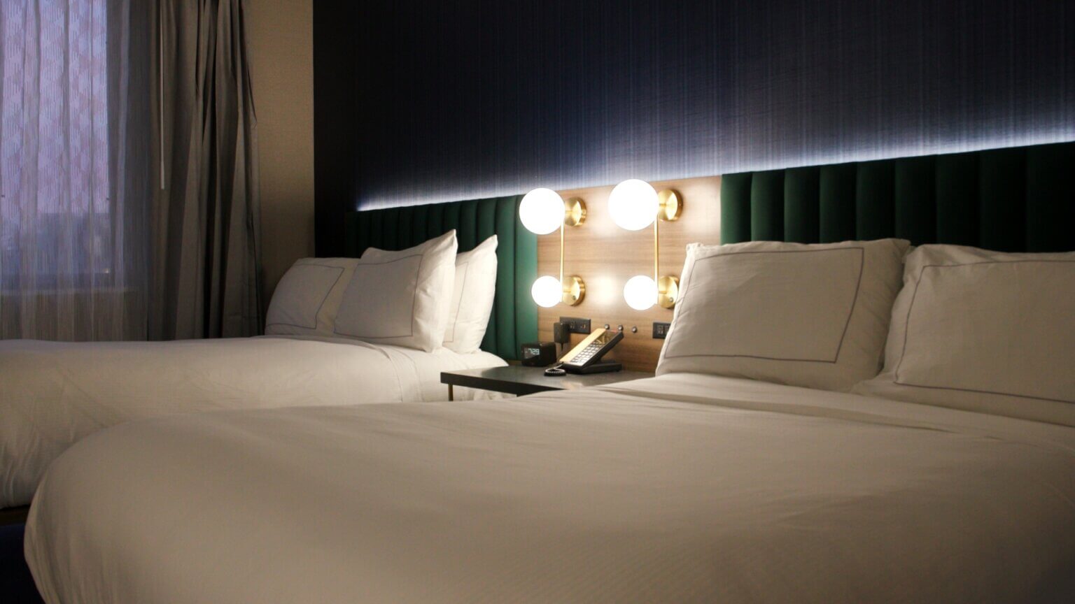 Hotel room after renovation