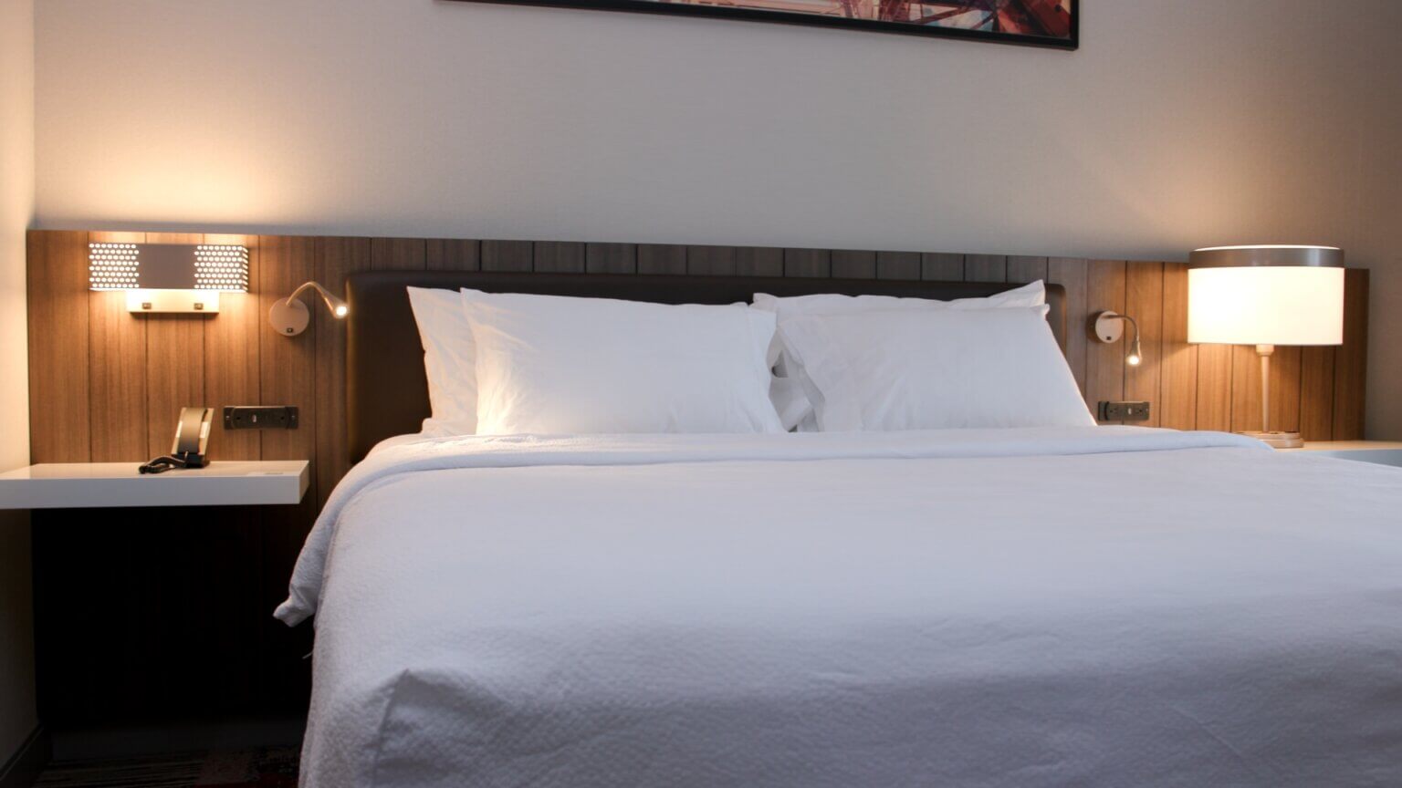 Hotel room after renovation