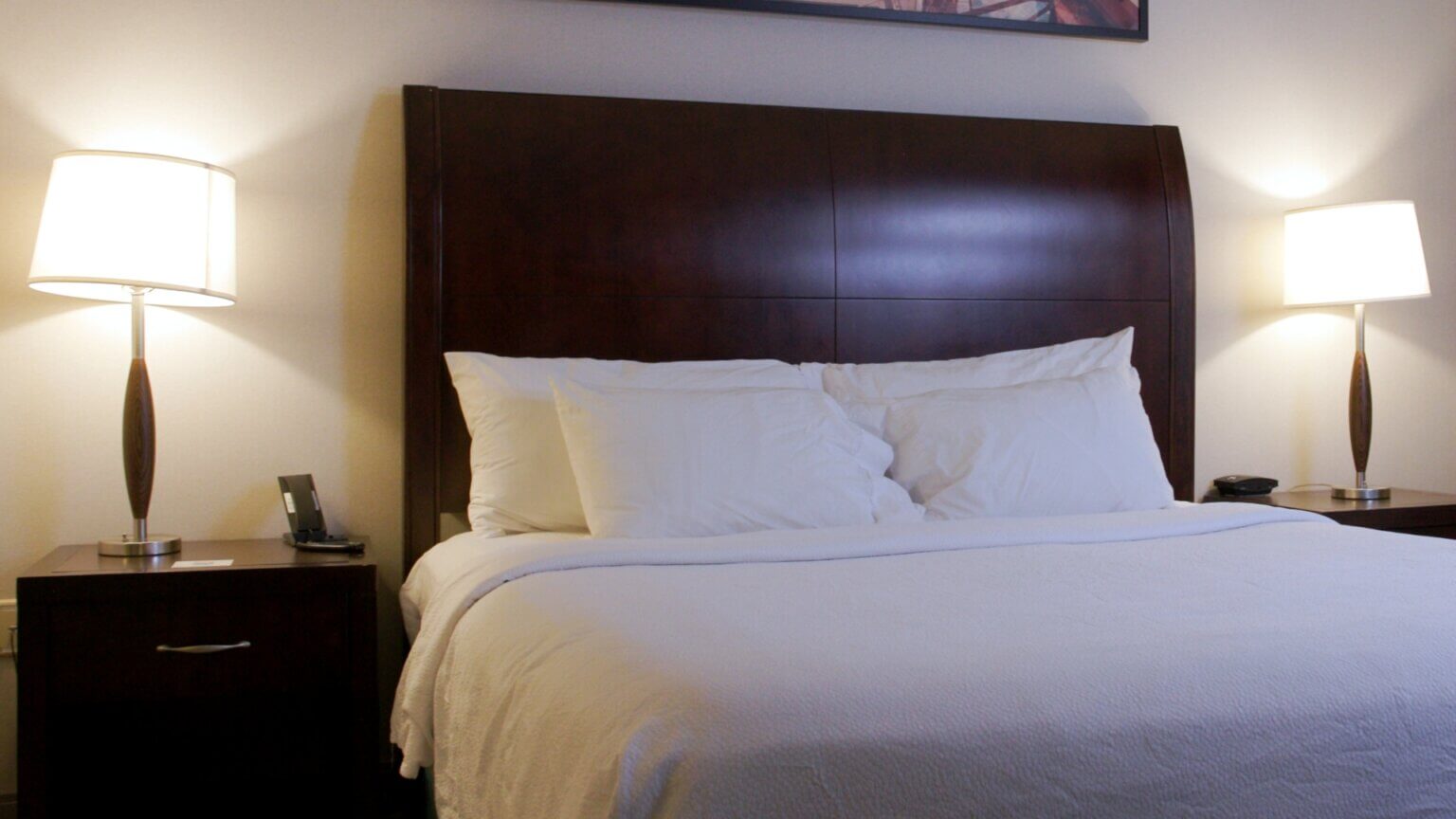 Hotel room before renovation